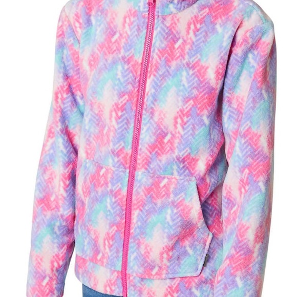 Eddie Bauer Girl’s 3 in 1 Jacket Coat Pink Size 10/12 NEW - Picture 10 of 10